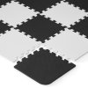 KINDERKRAFT Podložka penová puzzle Luno 150 x 180 cm, 30 ks (Variant BLack)