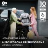 KINDERKRAFT Autosedačka Comfort up i-size (76-150 cm) (Farba Čierna, Variant Black)