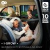 KINDERKRAFT Autosedačka I-Grow i-Size 40-150 cm (Farba Sivá, Variant Grey)