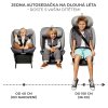 KINDERKRAFT Autosedačka I-Grow i-Size 40-150 cm (Farba Sivá, Variant Grey)