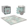 KINDERKRAFT Podložka penová puzzle Luno Shapes 185 x 165 cm, 30ks, Premium