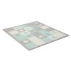 KINDERKRAFT Podložka penová puzzle Luno Shapes 185 x 165 cm, 30ks, Premium