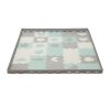 KINDERKRAFT Podložka penová puzzle Luno Shapes 185 x 165 cm, 30ks, Premium