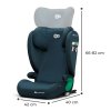KINDERKRAFT Autosedačka Junior Fix 2 100-150 cm (Farba Čierna, Variant Graphite BLack)