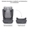 KINDERKRAFT Autosedačka i-Spark i-Size 100-150 cm (Farba Čierna, Variant Black)