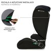 KINDERKRAFT Autosedačka i-Spark i-Size 100-150 cm (Farba Čierna, Variant Black)