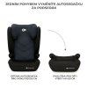 KINDERKRAFT Autosedačka i-Spark i-Size 100-150 cm (Farba Čierna, Variant Black)