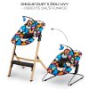 KINDERKRAFT Hojdacie lehátko Calmee Happy Shapes 0m+, do 9kg