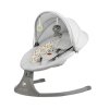 KINDERKRAFT Lehátko pohupujúce s melódiou 2v1 Lumi, do 9 kg, Premium (Variant Light grey)