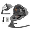 KINDERKRAFT Lehátko pohupujúce s melódiou 2v1 Lumi, do 9 kg, Premium (Variant Light grey)
