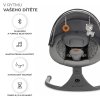 KINDERKRAFT Lehátko pohupujúce s melódiou 2v1 Lumi, do 9 kg, Premium (Variant Light grey)