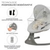 KINDERKRAFT Lehátko pohupujúce s melódiou 2v1 Lumi, do 9 kg, Premium (Variant Light grey)