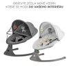 KINDERKRAFT Lehátko pohupujúce s melódiou 2v1 Lumi, do 9 kg, Premium (Variant Light grey)