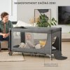 KINDERKRAFT Postieľka cestovná Joy 2 (Variant Beige)