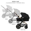 KINDERKRAFT Kočík kombinovaný Moov 2 Air 3v1 (Variant moonlight grey)