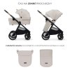 KINDERKRAFT Kočík kombinovaný Nea 2 2v1 (Variant Beige)