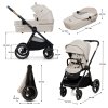 KINDERKRAFT Kočík kombinovaný Nea 2 2v1 (Variant Beige)
