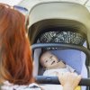 PETITE&MARS Kočík kombinovaný ICON 2v1 LITE AIR + CYBEX Aton B2 i-Size + základňa (Variant Dove Grey, Farba Sivá)