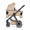 PETITE&MARS Kočík kombinovaný ICON 2v1 XXL AIR + CYBEX Aton B2 i-Size + základňa (Variant Dove Grey, Farba Sivá)
