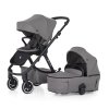 PETITE&MARS Kočík kombinovaný ICON 2v1 XXL AIR + CYBEX Aton B2 i-Size + základňa (Variant Dove Grey, Farba Sivá)
