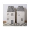 Childhome Box na hračky Dom Grey Off White