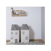 Childhome Box na hračky Dom Grey Off White