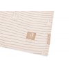 Jollein Plienky zavinovacie 2ks 115x115 cm Miffy Stripe Biscuit