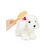 Pucci Pups Psík biely v taške Pink Crown Glam Bag