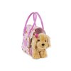 Pucci Pups Psík hnedý v taške Pink Crown Glam Bag