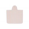 Jollein Osuška pončo Stripe Wild Rose