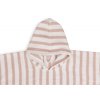 Jollein Osuška pončo Stripe Wild Rose