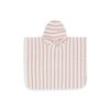 Jollein Osuška pončo Stripe Wild Rose