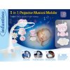 Infantino Hudobný kolotoč s projekciou 3v1 (Variant Ecru)