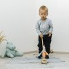 ZOPA Drevený jezdík Dinosaurus, Green