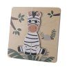 ZOPA Drevené puzzle malé (Variant Leopard)