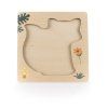 ZOPA Drevené puzzle malé (Variant Leopard)
