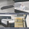 ZOPA Zábrana na posteľ Monna (Variant Antracit Grey)