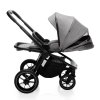 ZOPA Set kočík Move Cross 3 + hlboká vanička Move XL 3 + autosedačka (Variant All Black, Farba Čierna)