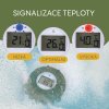 ZOPA Silikónový digitálny teplomer 2v1 (Variant Dove grey)