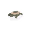 ZOPA Silikónové drevené hryzátko Turtle (Variant Dove Grey)