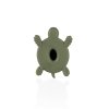ZOPA Silikónové drevené hryzátko Turtle (Variant Dove Grey)