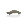 ZOPA Silikónové drevené hryzátko Turtle (Variant Dove Grey)