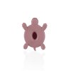 ZOPA Silikónové drevené hryzátko Turtle (Variant Dove Grey)