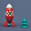 J05207 Janod Magneticka skladacka Raketa Kit 16 cm 9 dielov 13
