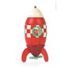J05207 Drevena magneticka skladacka Raketa Kit Magnet Janod 16 cm od 2 rokov 9 dielov a