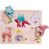 306542 Haba Drevene vkladacie puzzle Lesne zvierata 02