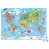 J02549 Janod Puzzle Mapa sveta v kufriku 02