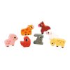J07121 Janod Drevene vkladacie puzzle pre najmensich Farma Chunky 03