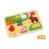 J07121 Janod Drevene vkladacie puzzle pre najmensich Farma Chunky 02