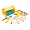 J06455 Janod BricoKids Drevene naradie v prenosnom boxe Robot 03